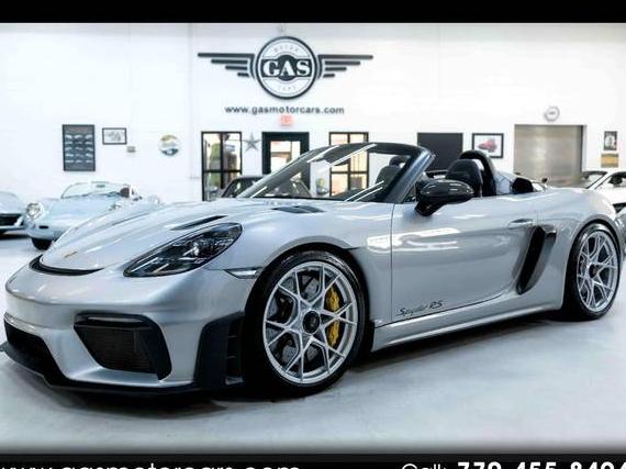 PORSCHE 718 SPYDER 2025 WP0CE2A83SK237295 image